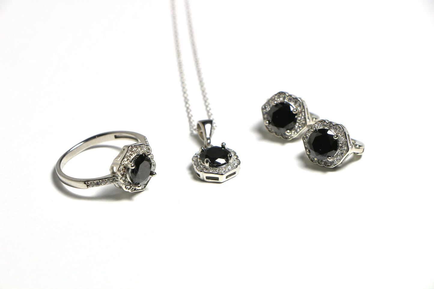 Zirkon Taşlı Set
