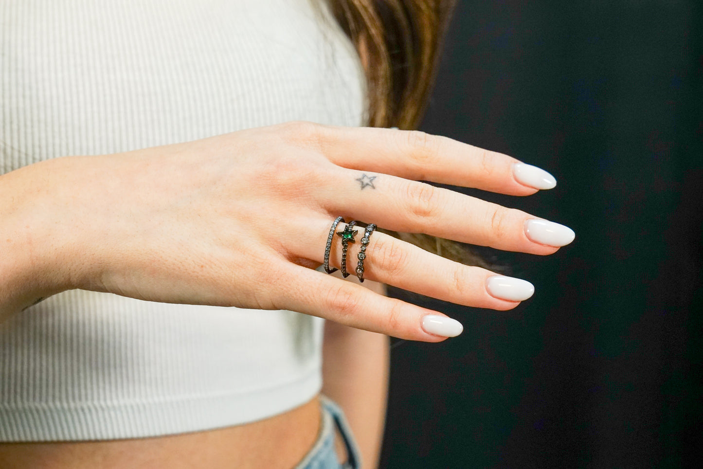 Zirkon Taşlı Yüzük