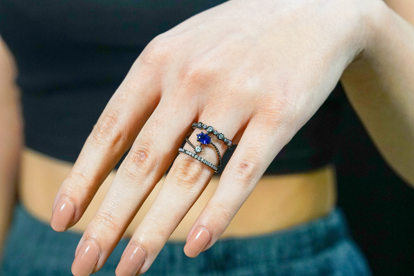 Zirkon Taşlı Yüzük