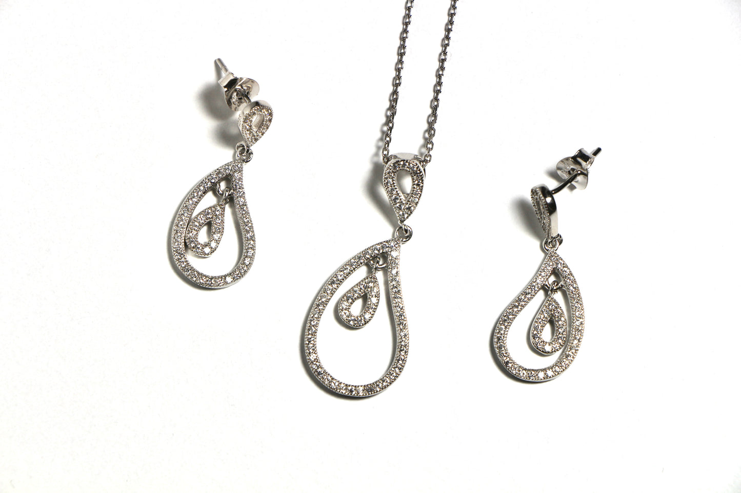 Zirkon Taşlı Set